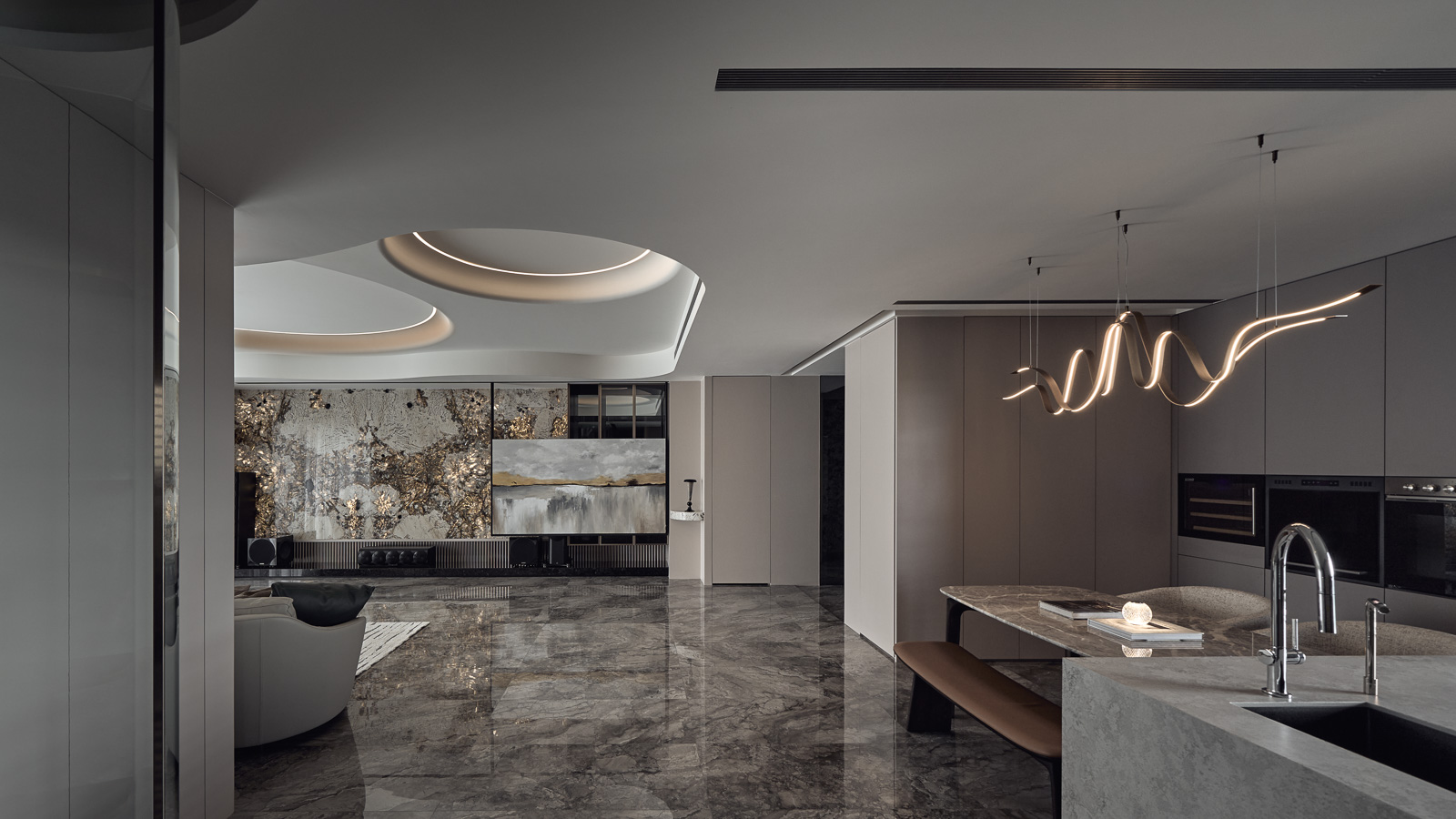 精緻飯店宅裝潢案例：琥邸